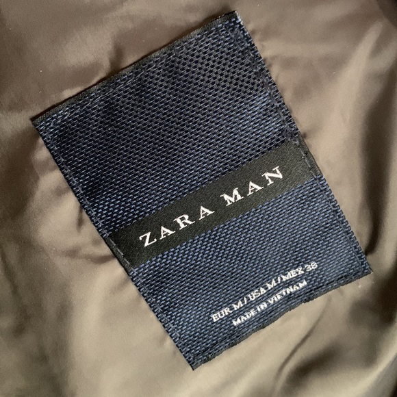 Olive green quilted jacket - Picture 4 of 5